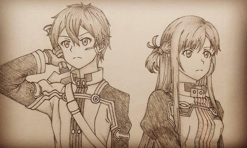 Kirito and Asuna